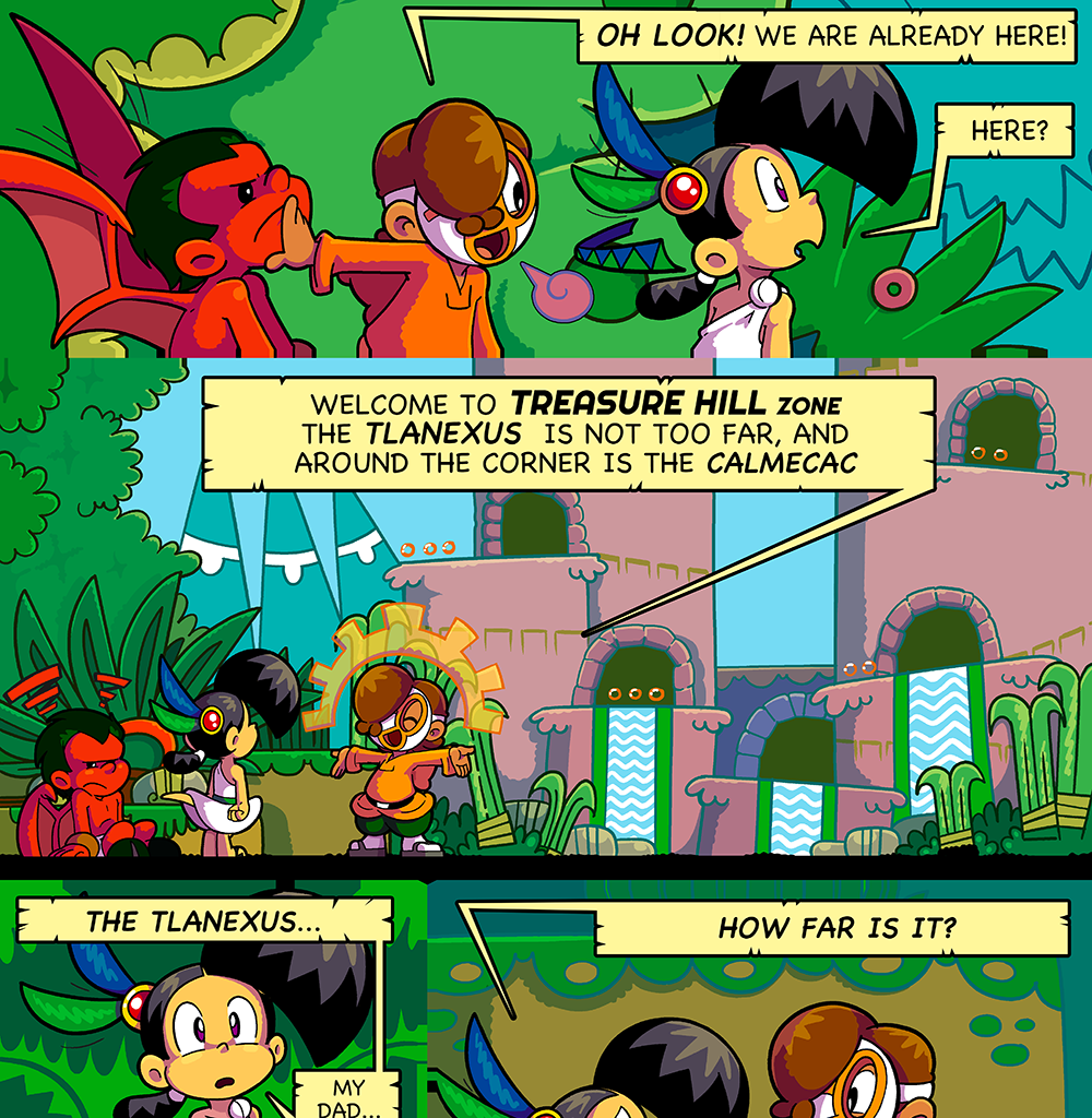 Macoatl - Episode 168, Page 1: The Pitayos 69